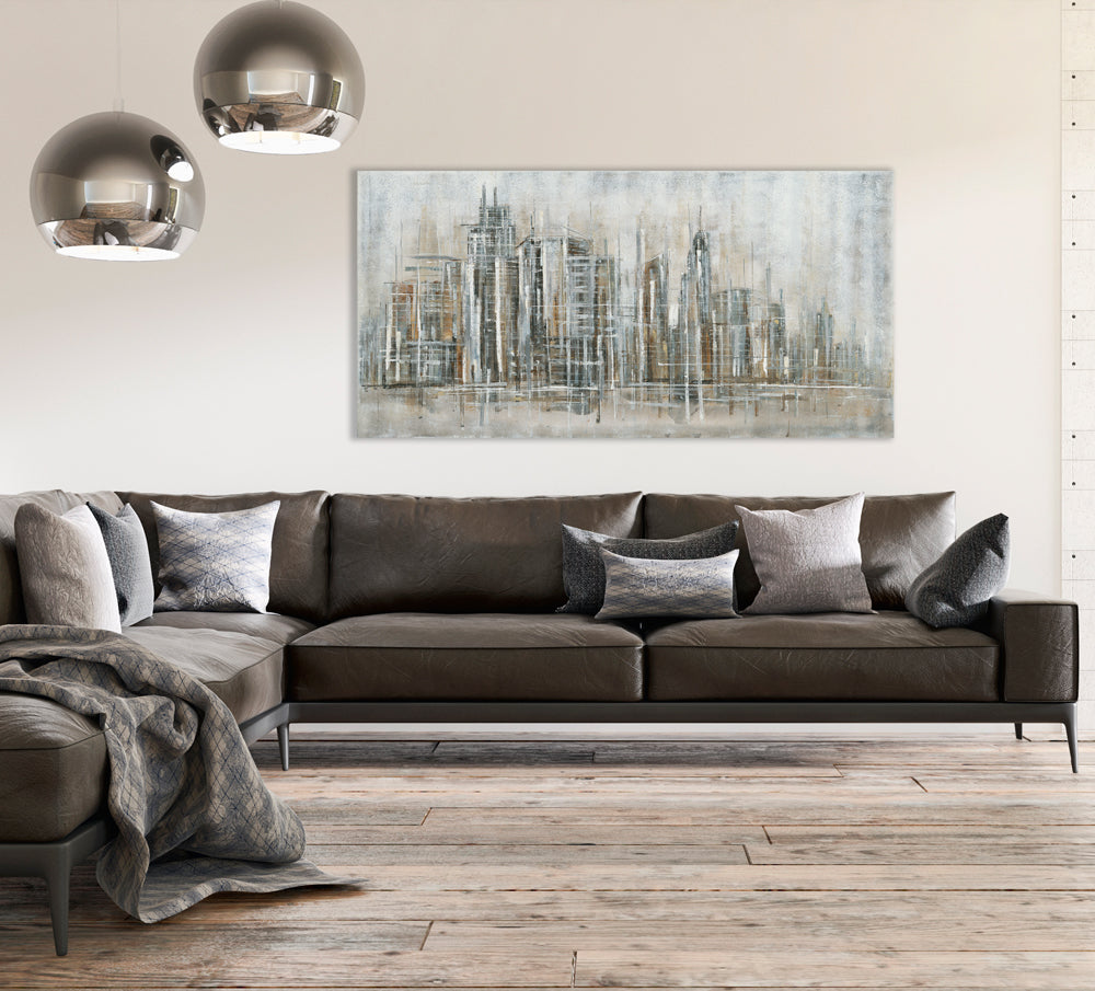 Gemälde New York abstrakt