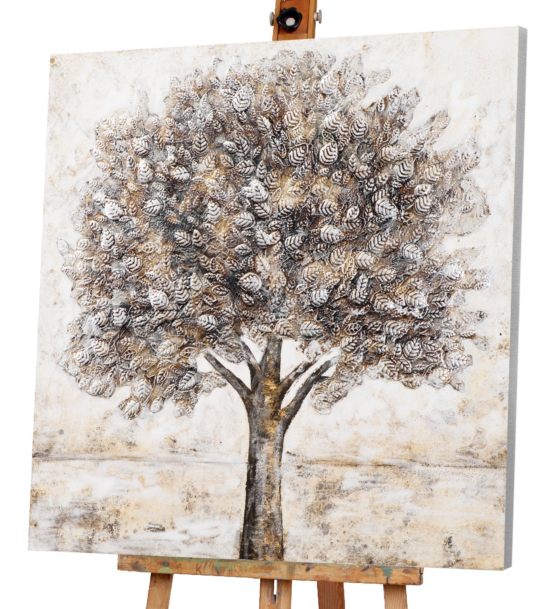 painting modern tree