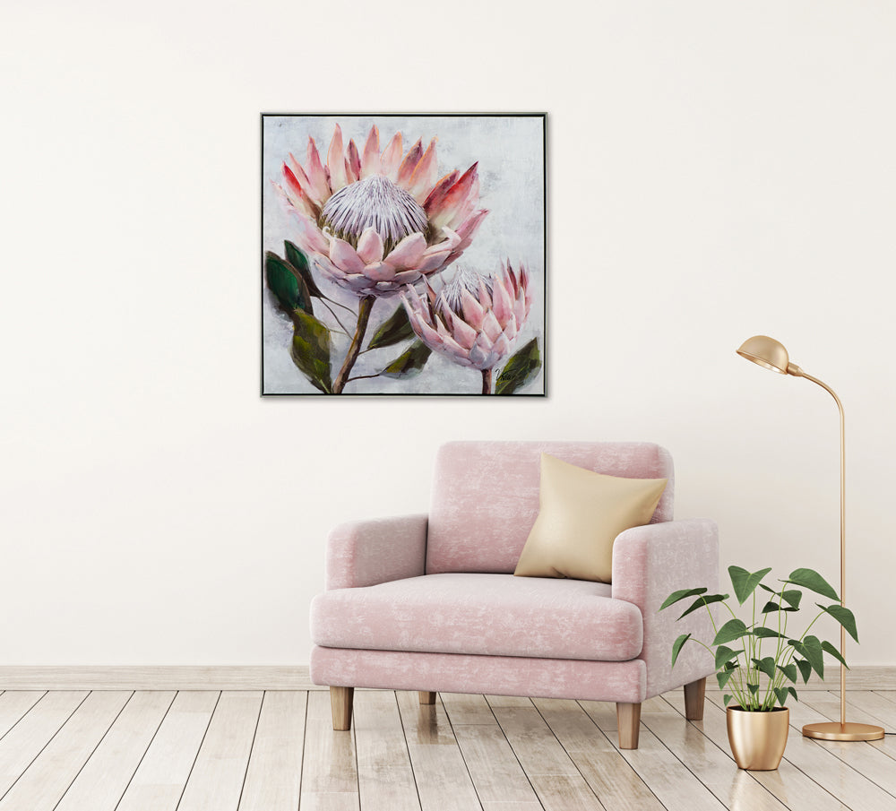 Gemälde Hübsche Protea