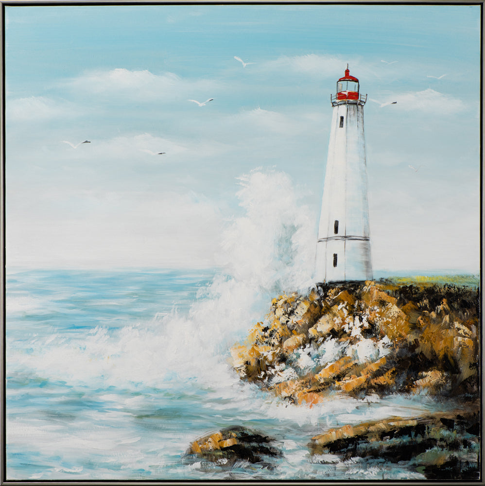 painting Lighthouse Island