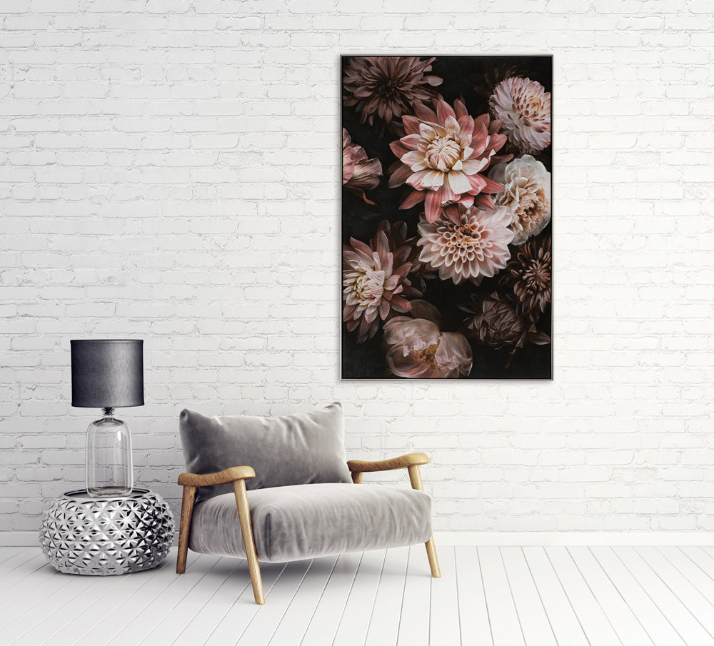 Gemälde Hübsche rosa Blumen