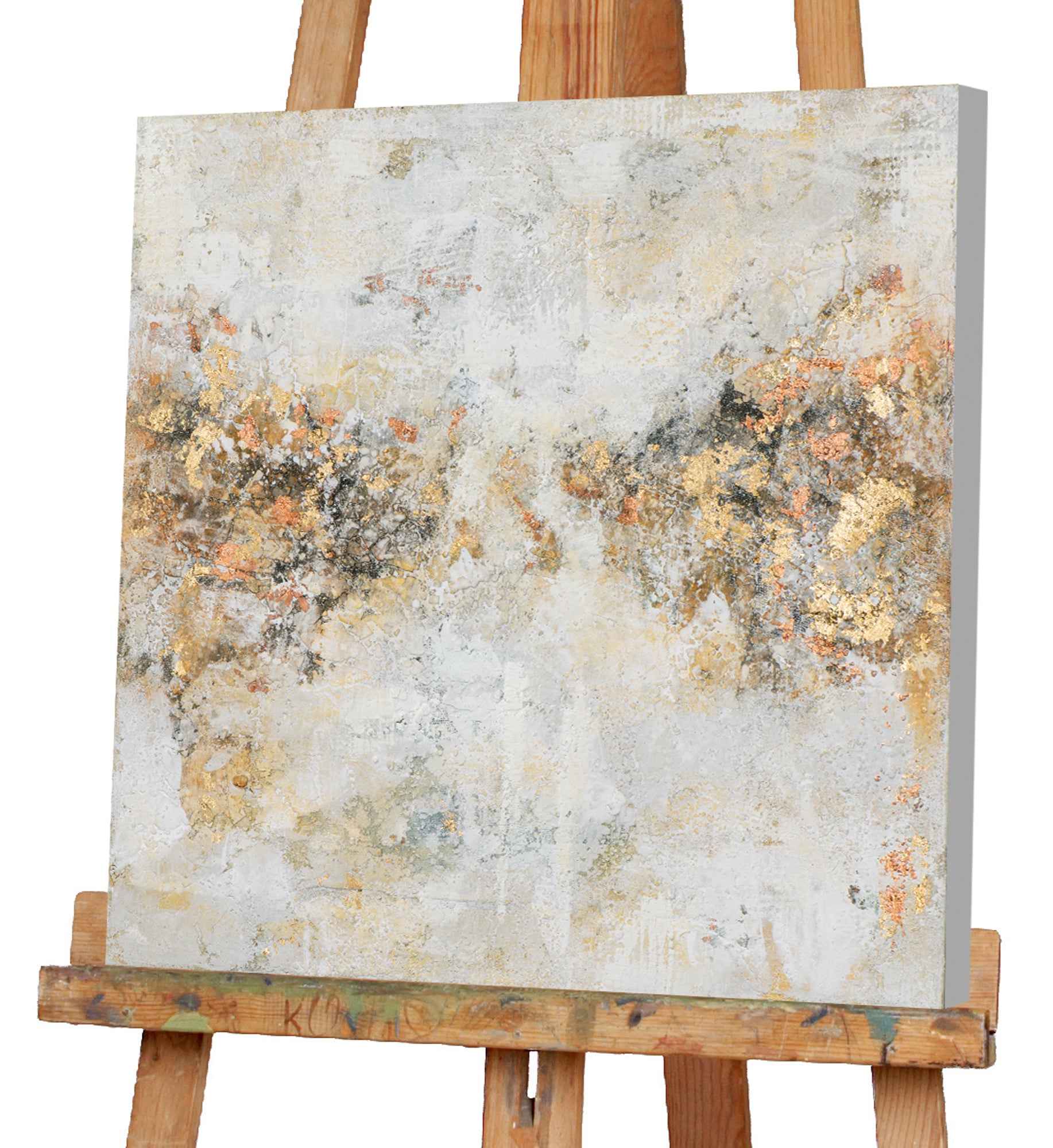 Gemälde Goldstaub "Terracotta"