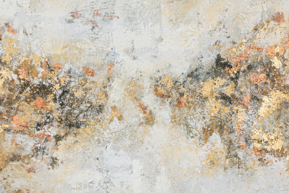 Gemälde Goldstaub "Terracotta"