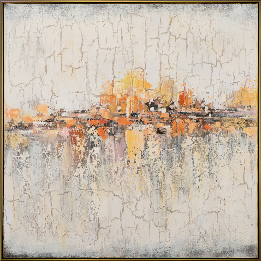 Painting Skyline in Natural Tones