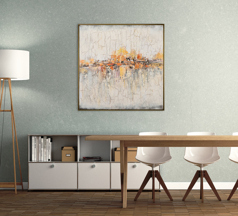Painting Skyline in Natural Tones