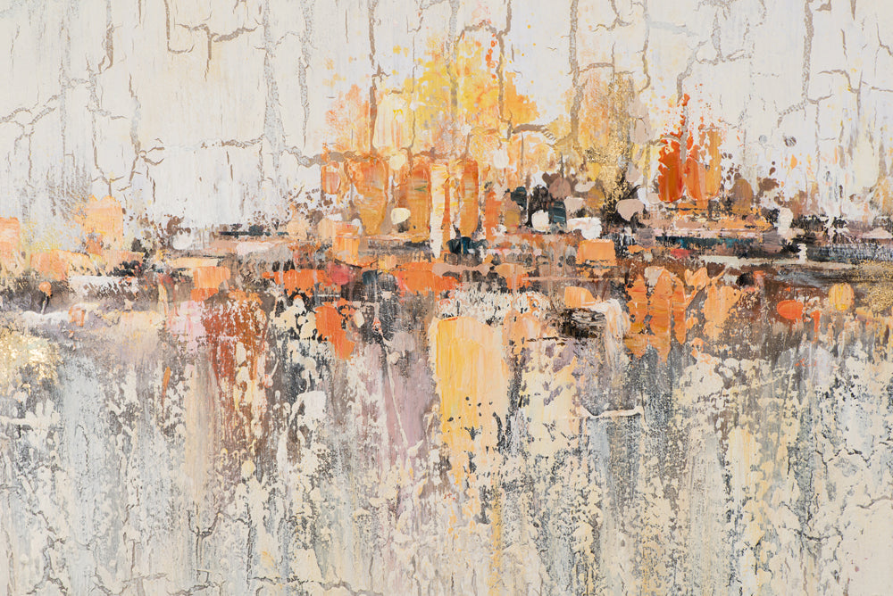 Painting Skyline in Natural Tones