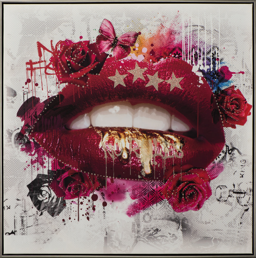 painting Red Kiss