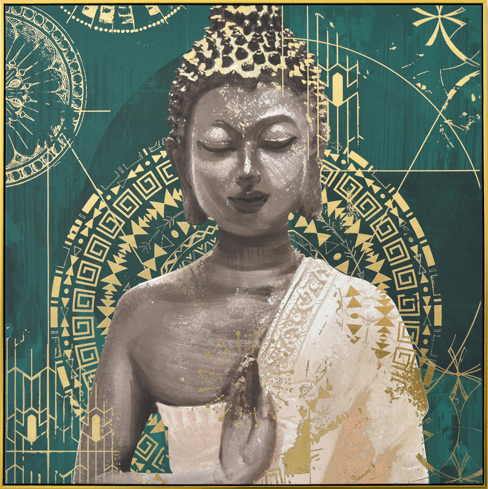 Painting Meditating Buddha