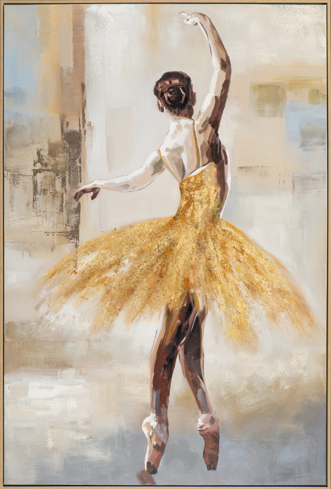 painting Golden Dance