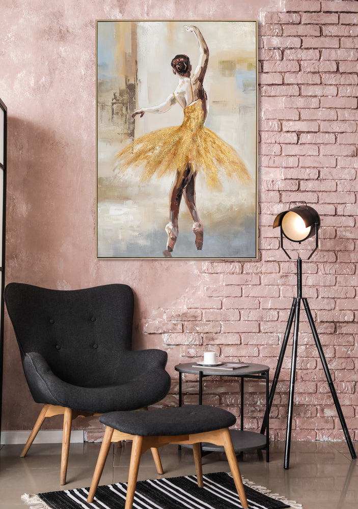 painting Golden Dance