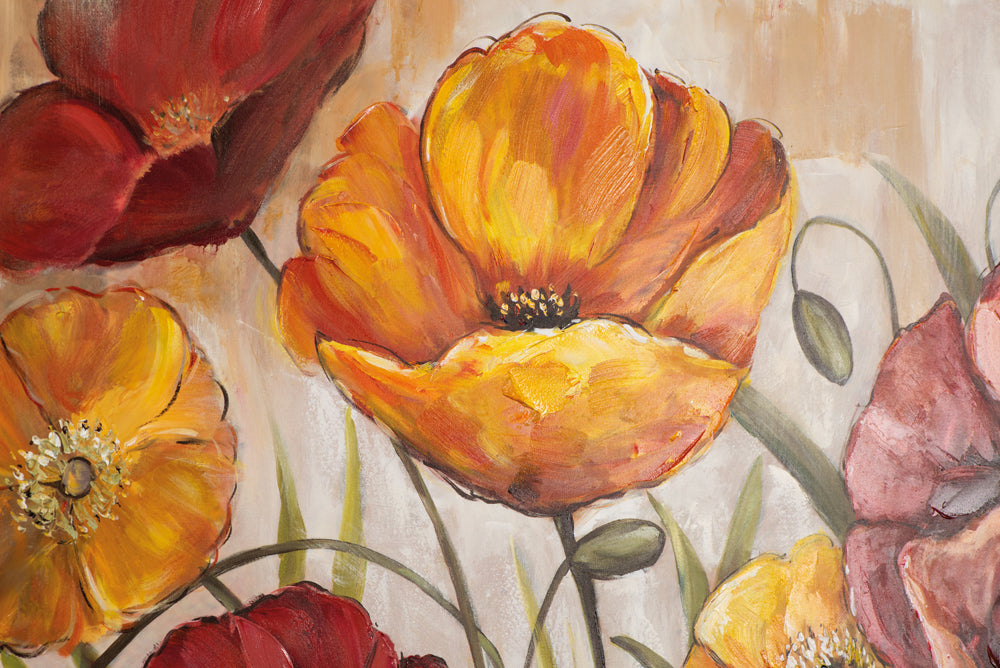 peinture Grands Coquelicots