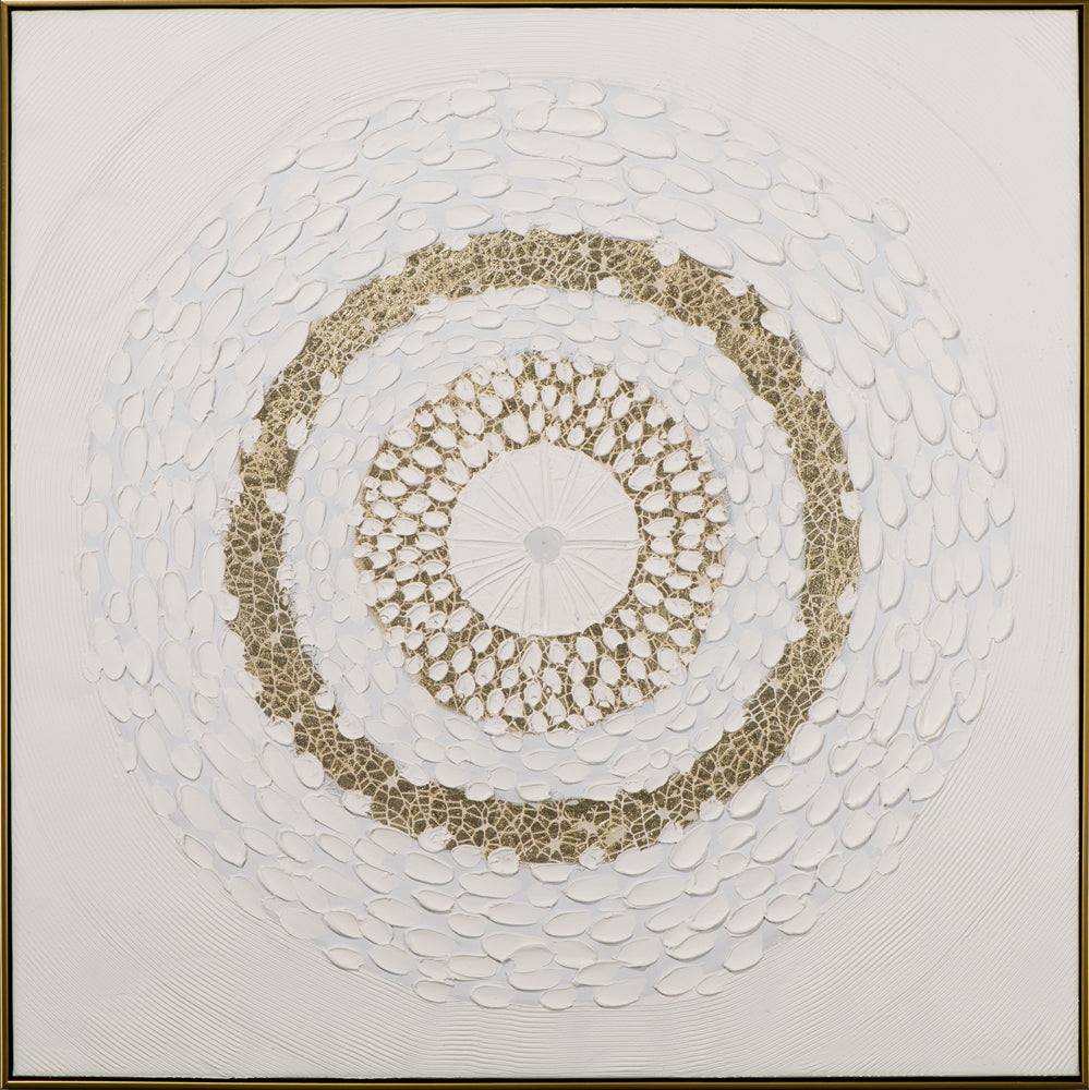 painting Meditation in White