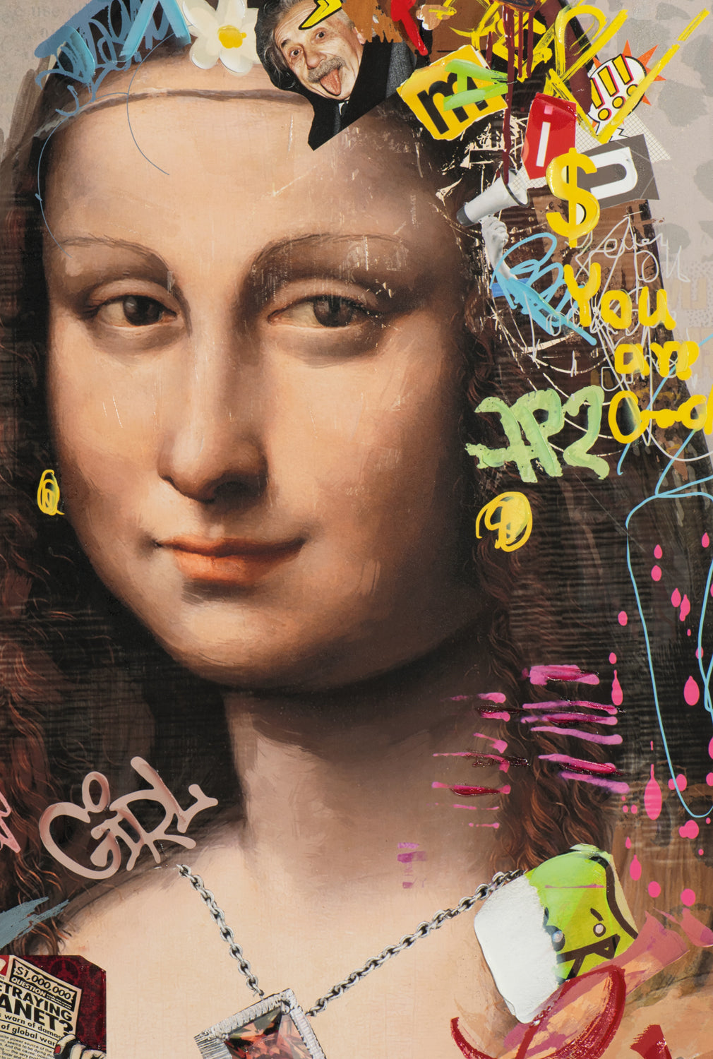 Painting Street Art Lisa
