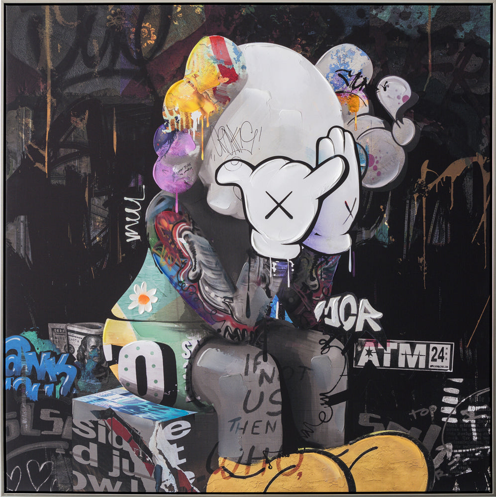 painting Thinking Mouse