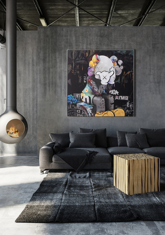 painting Thinking Mouse