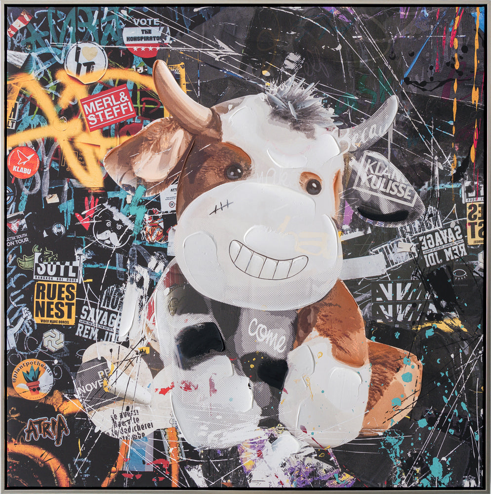 painting Crazy Cow