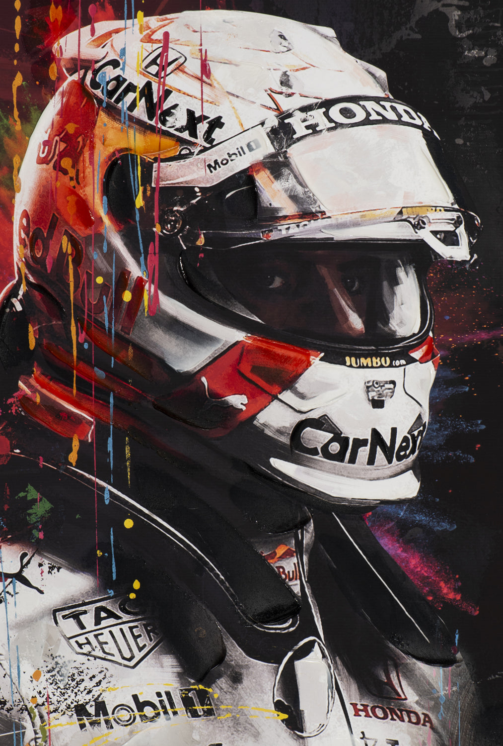 painting Grand Prix silver