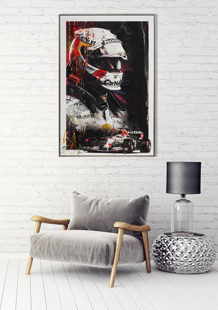 painting Grand Prix silver