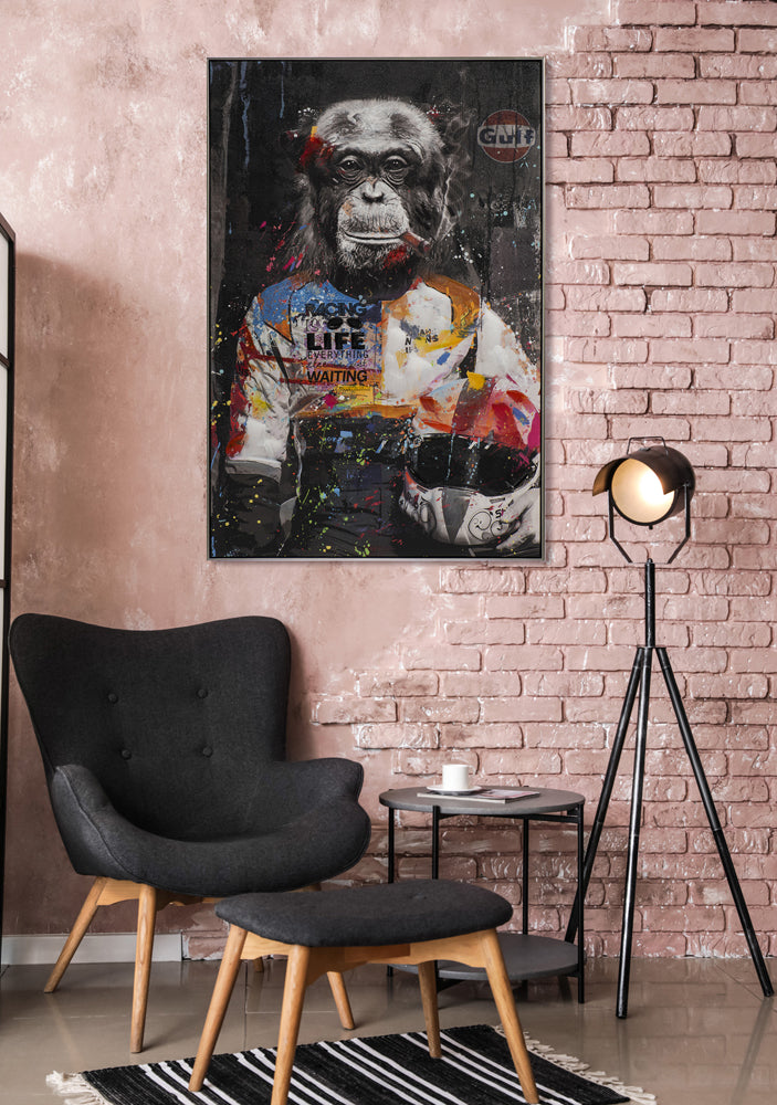 painting Monkey Racer