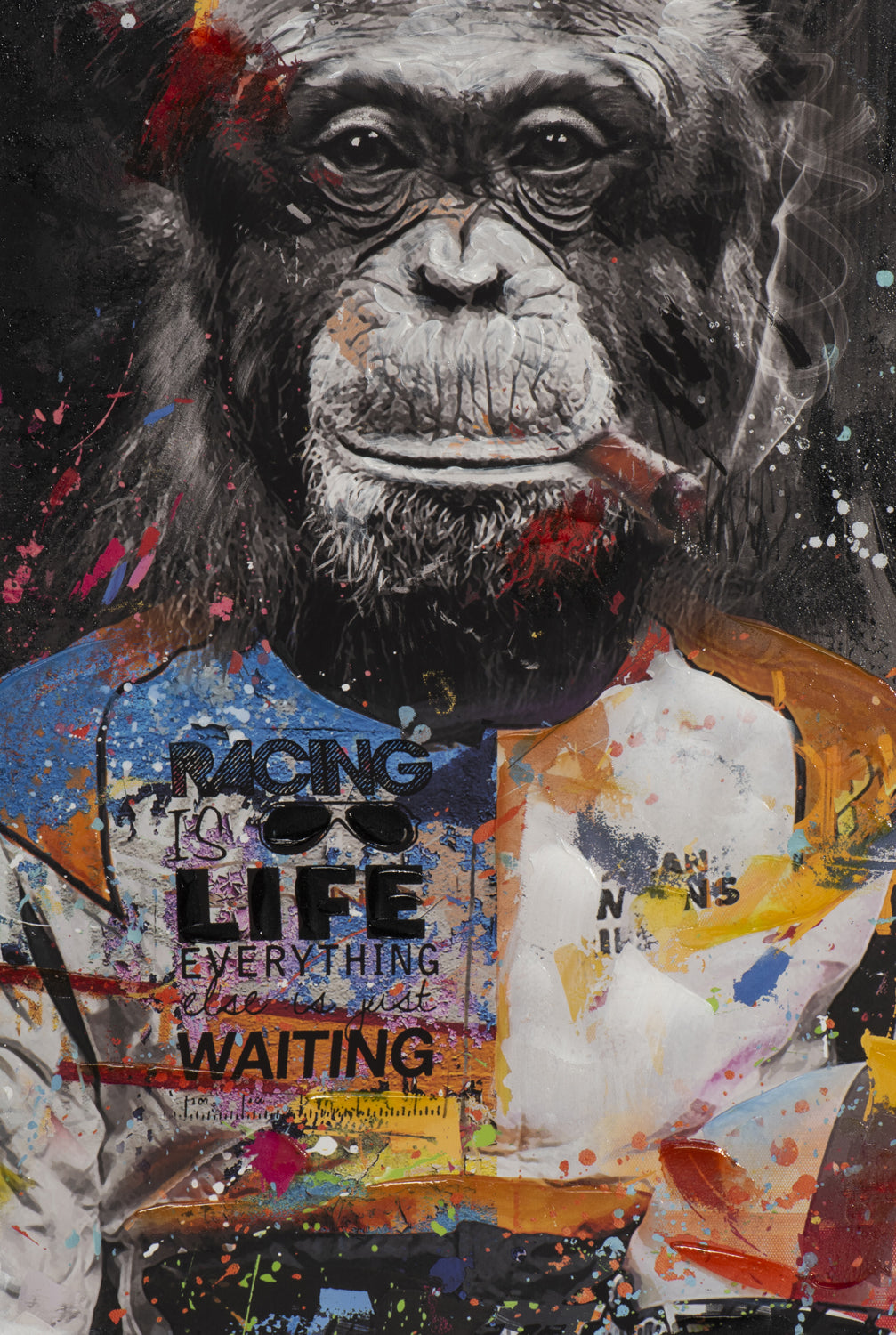 painting Monkey Racer