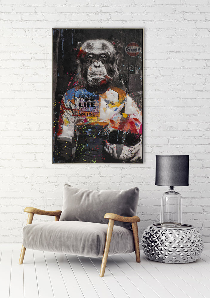 painting Monkey Racer