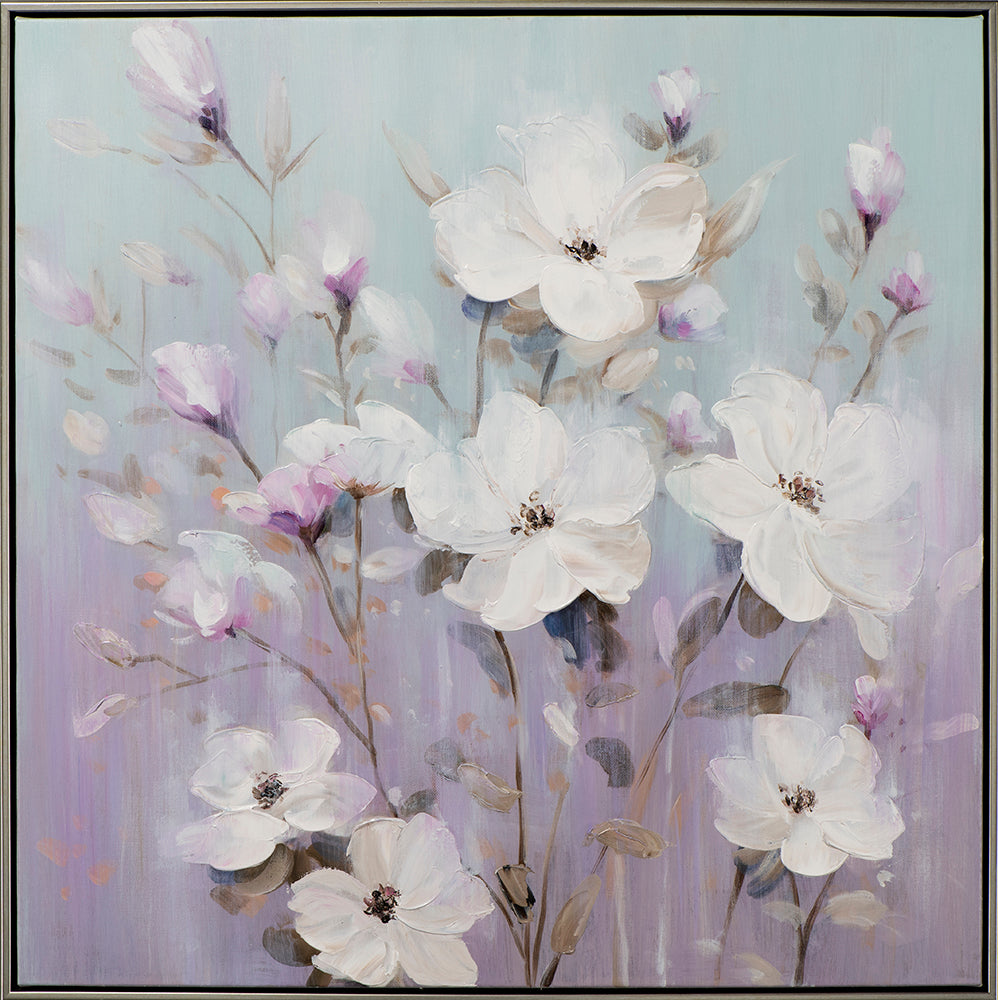 Gemälde Pastellblumen