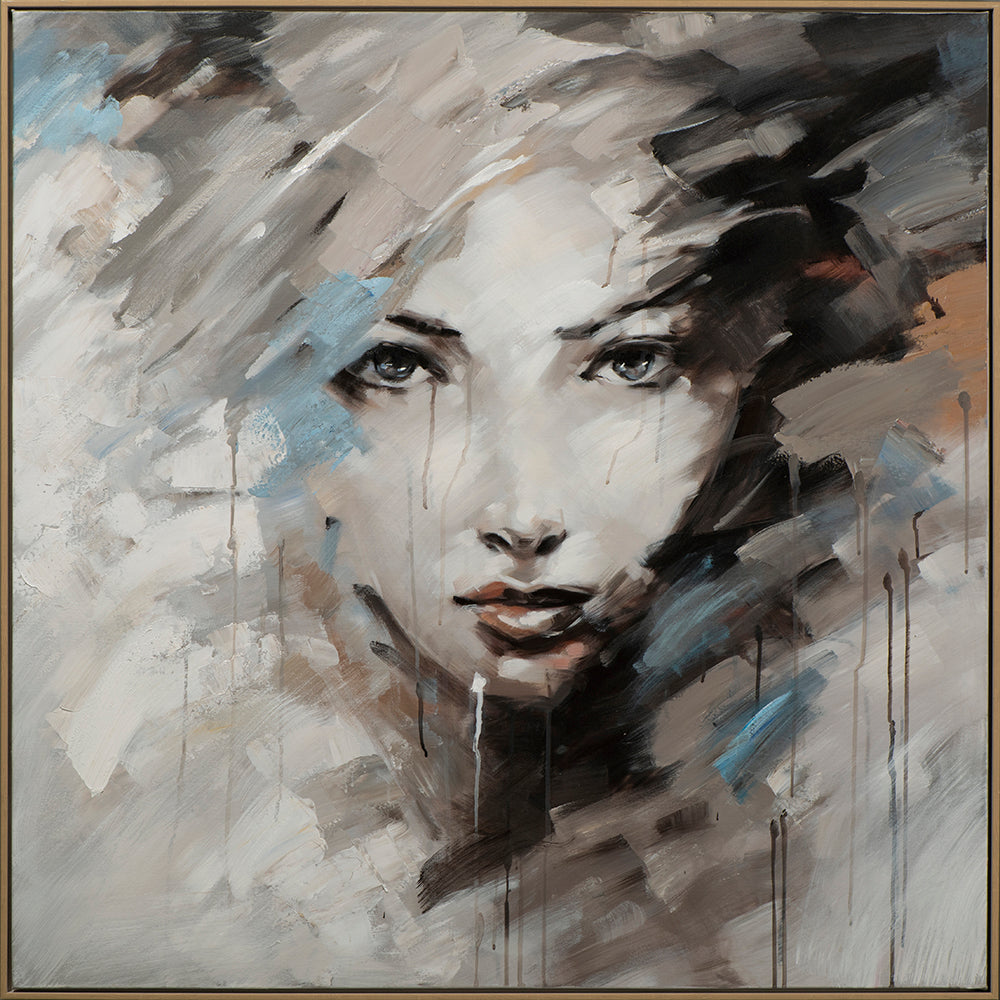 painting Beauty in Grey