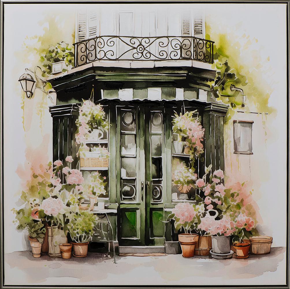 Painting Romantic County house
