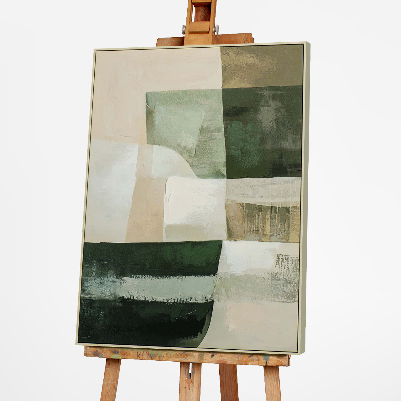 Painting Green Nature