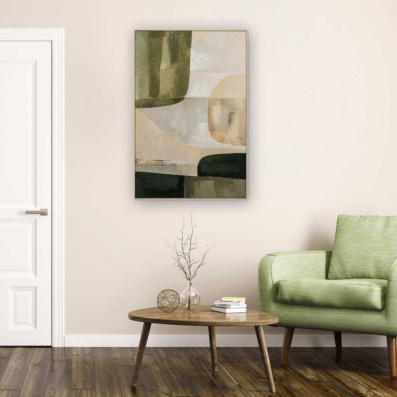 Painting Green Nature