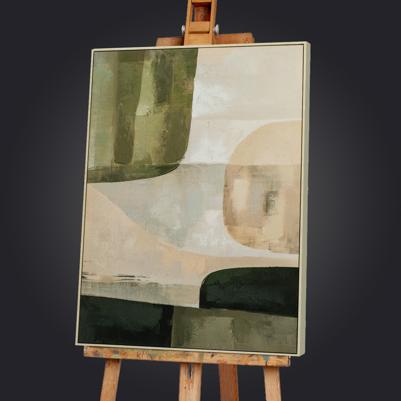 Painting Green Nature
