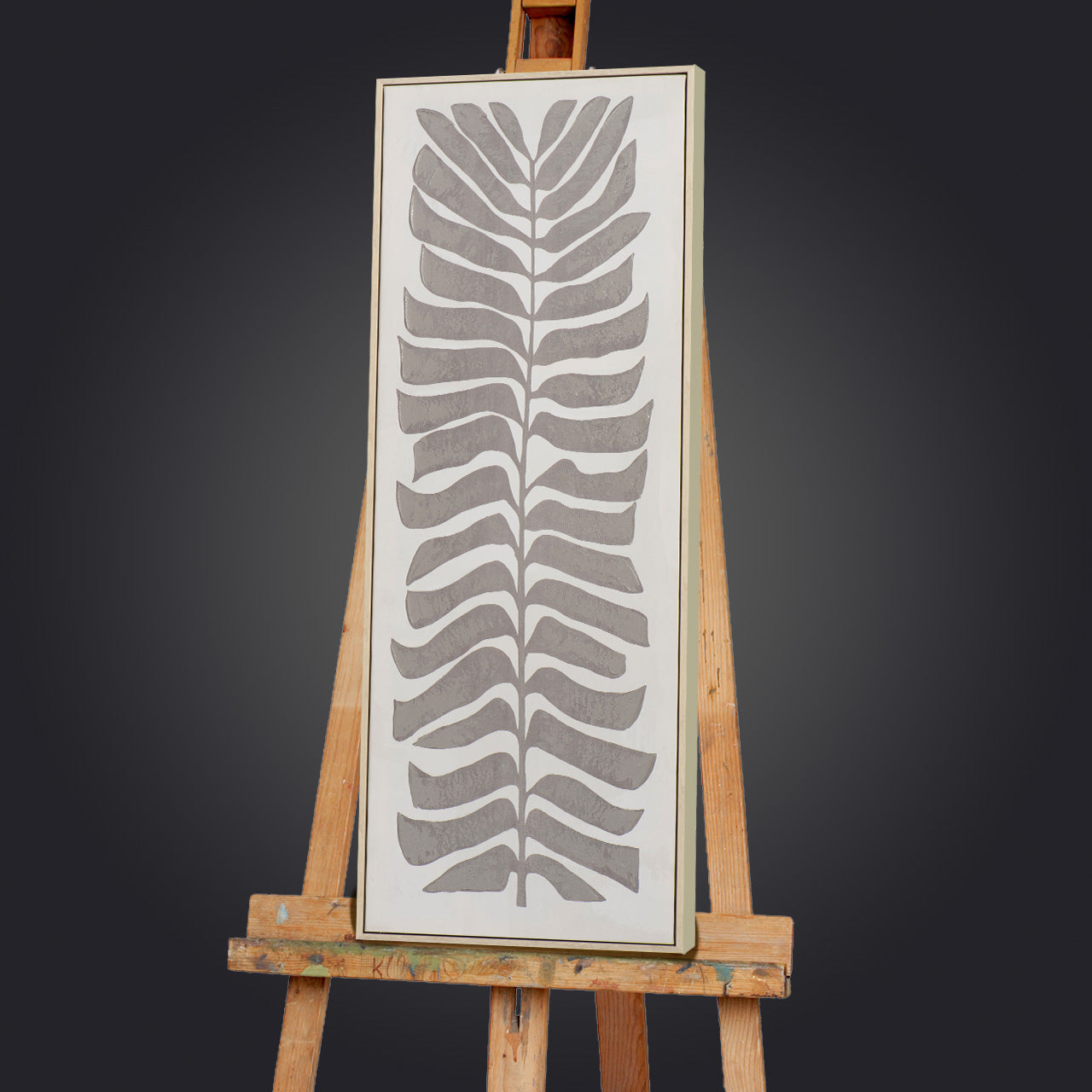Painting Dark Leaves