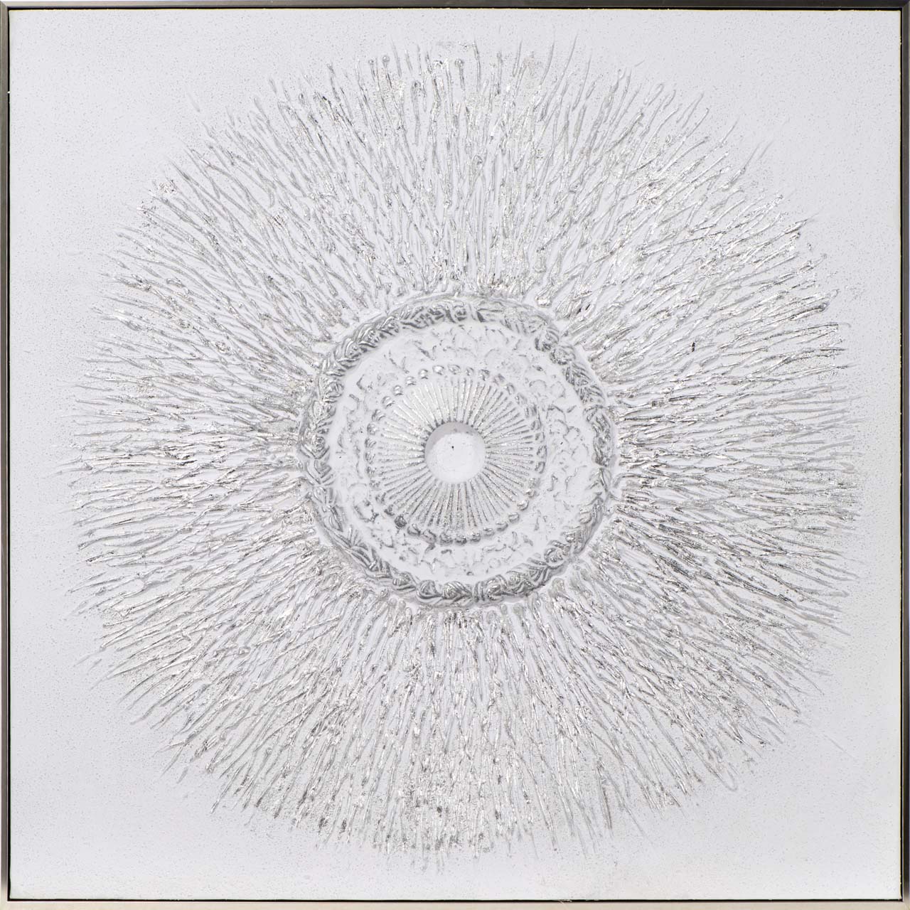 Painting Silver Circle