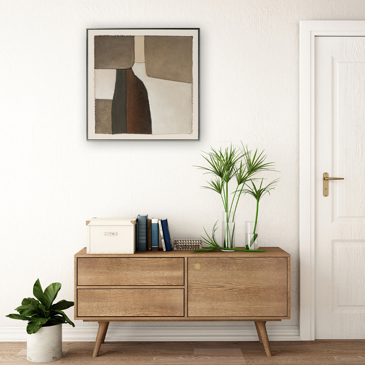 Painting Brown Geometry
