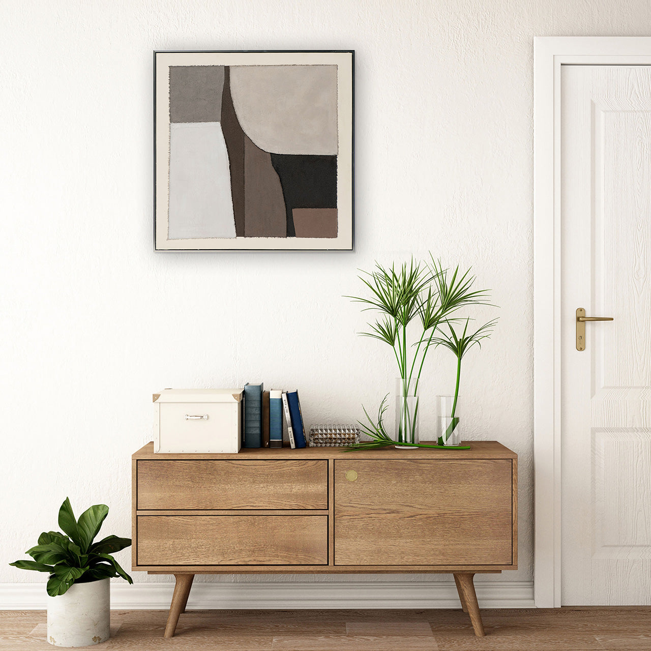 Painting Brown Geometry