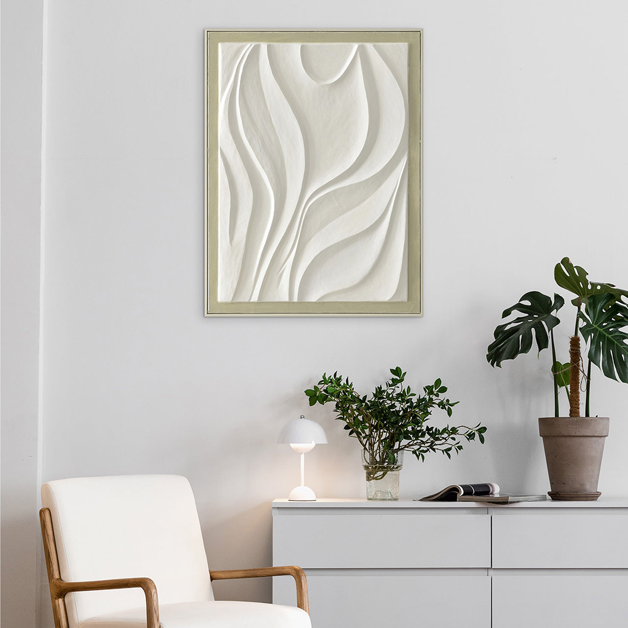 Gemälde Curling Waves