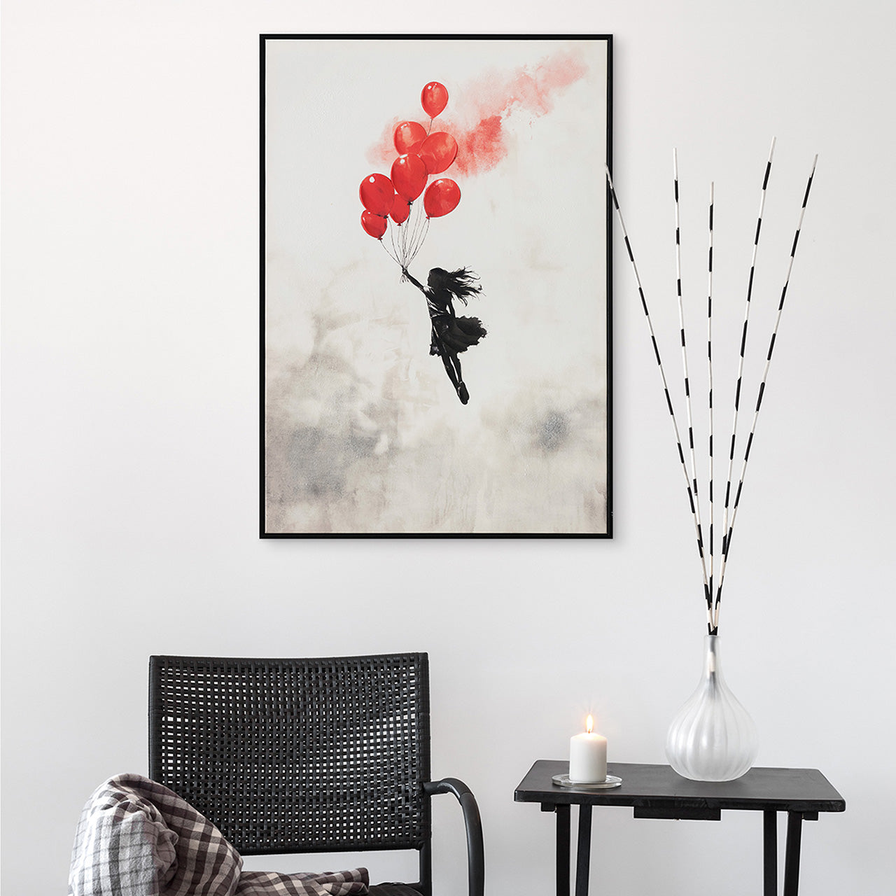Tableau Balloon Girl in the Sky