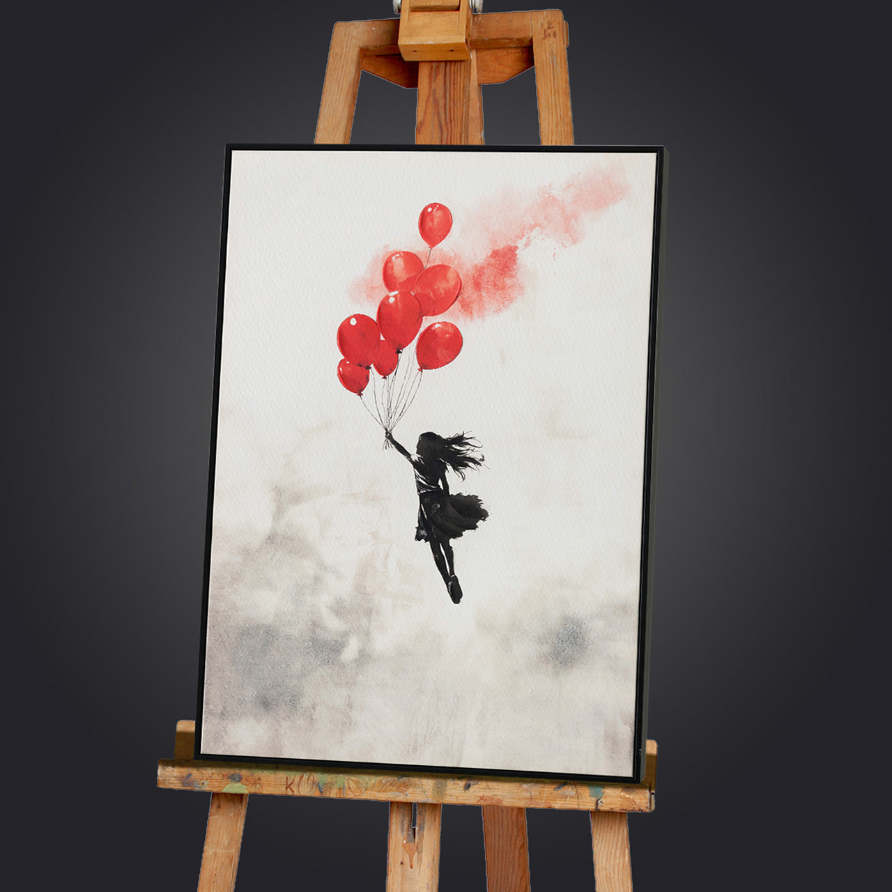 Tableau Balloon Girl in the Sky