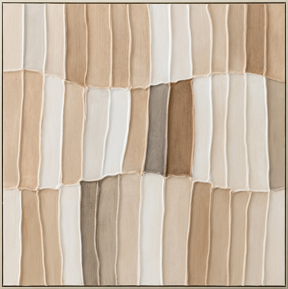 Gemälde Wooden Patchwork
