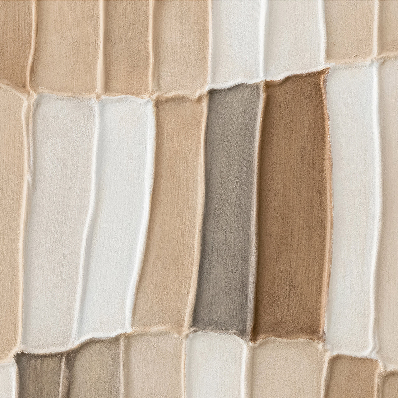 Gemälde Wooden Patchwork