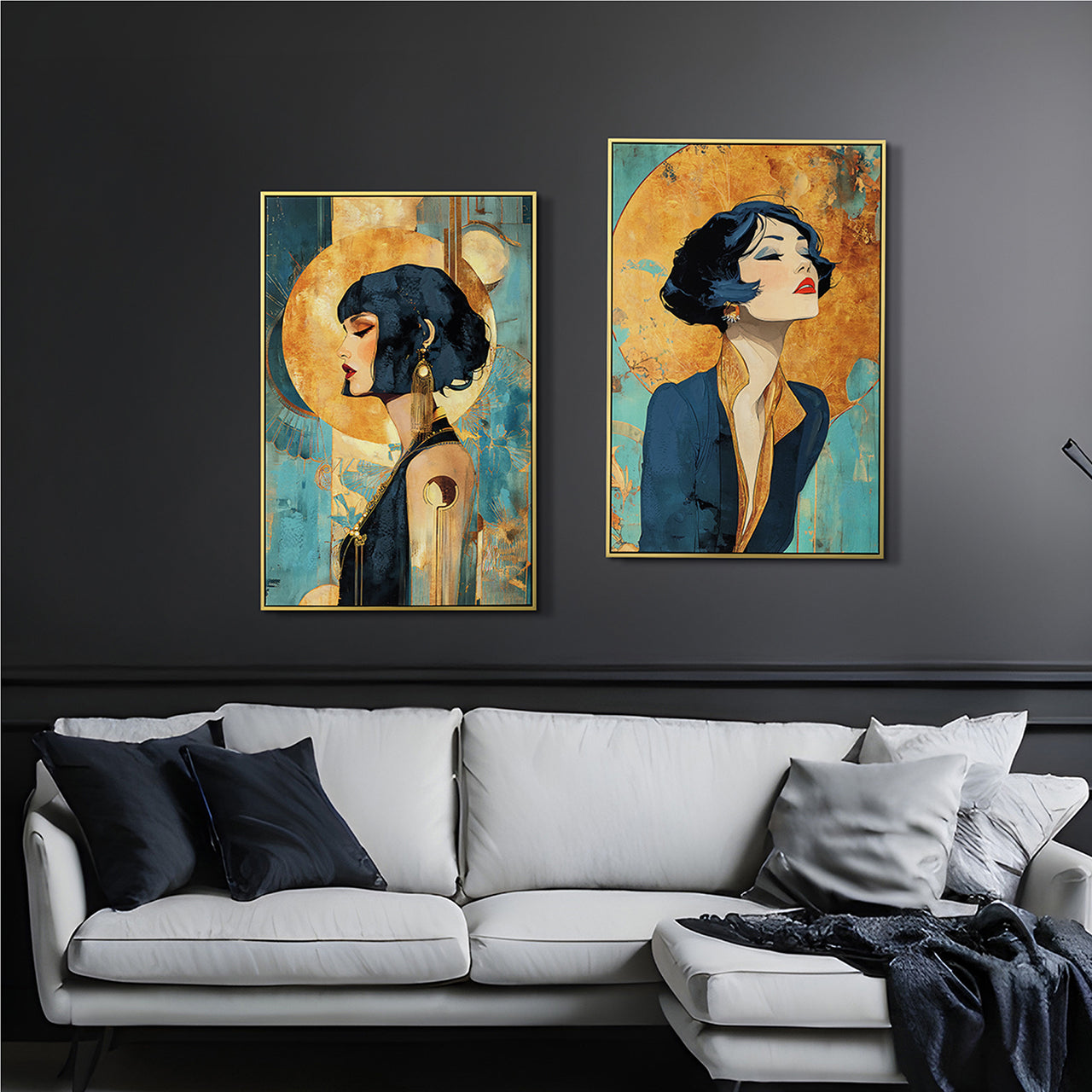 Gemälde 1920s Glamour