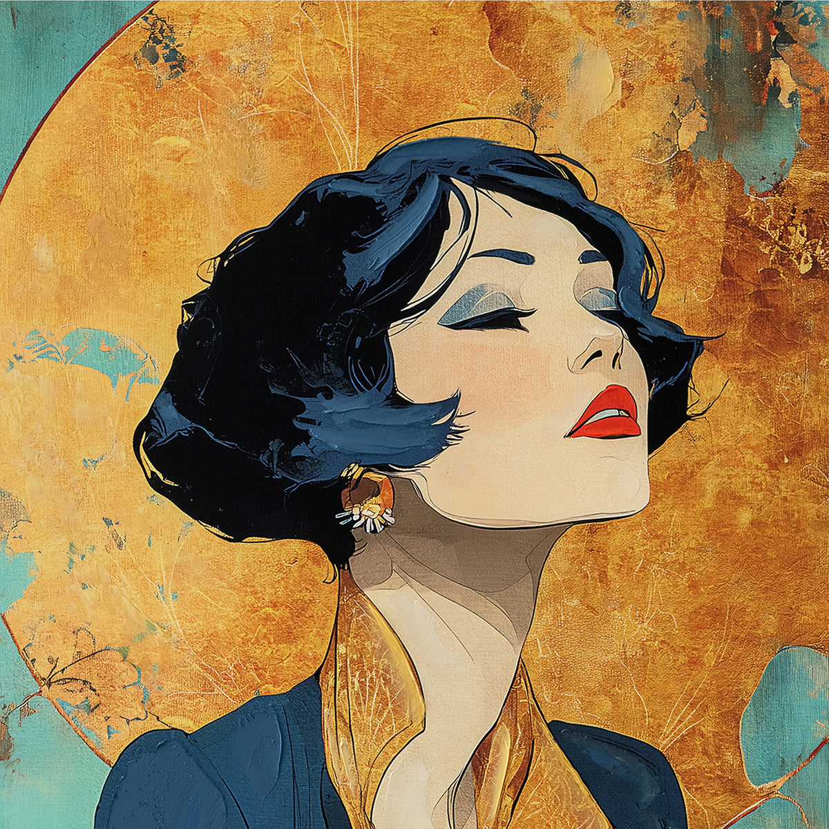 Gemälde 1920s Glamour