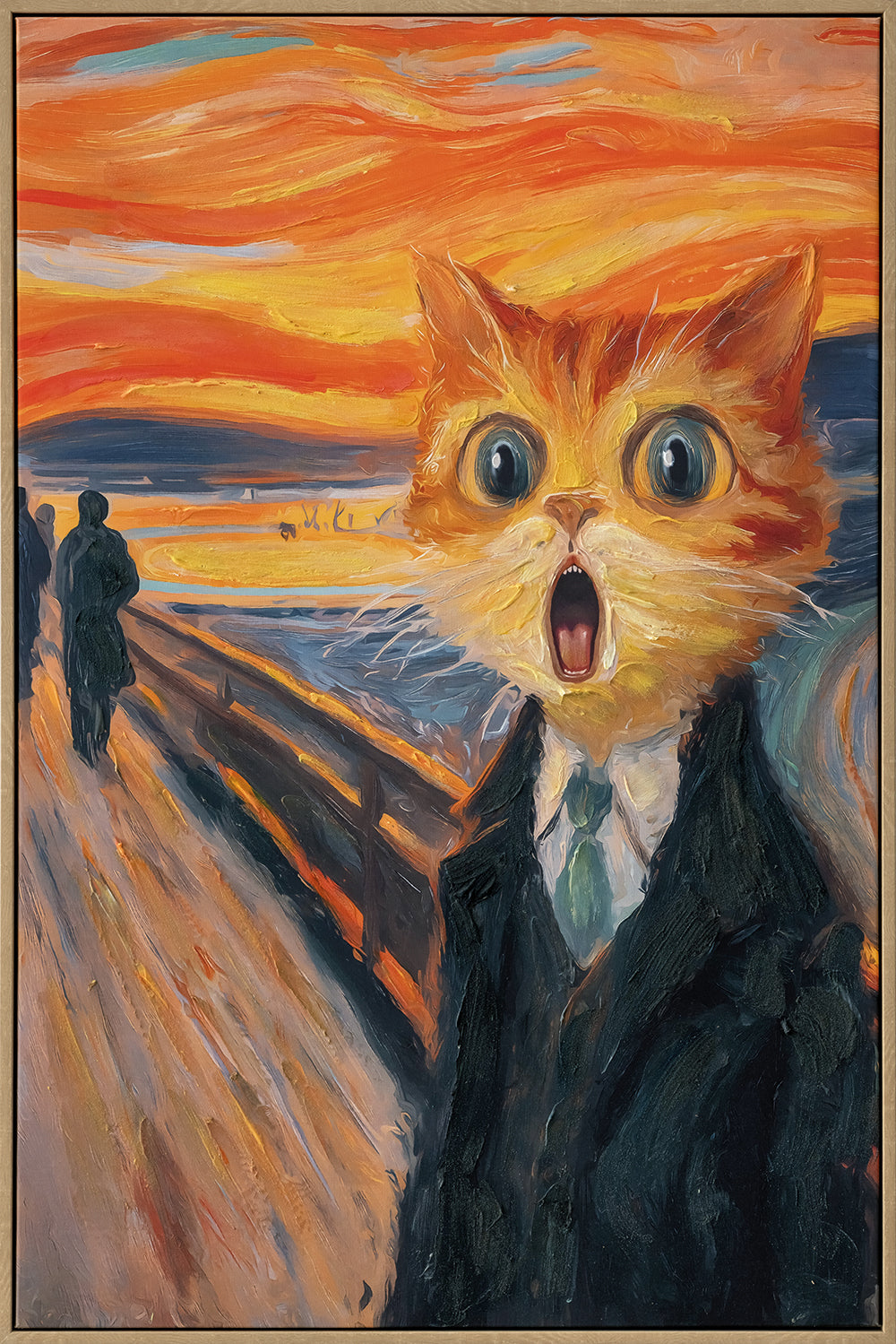 Gemälde The Cat Scream