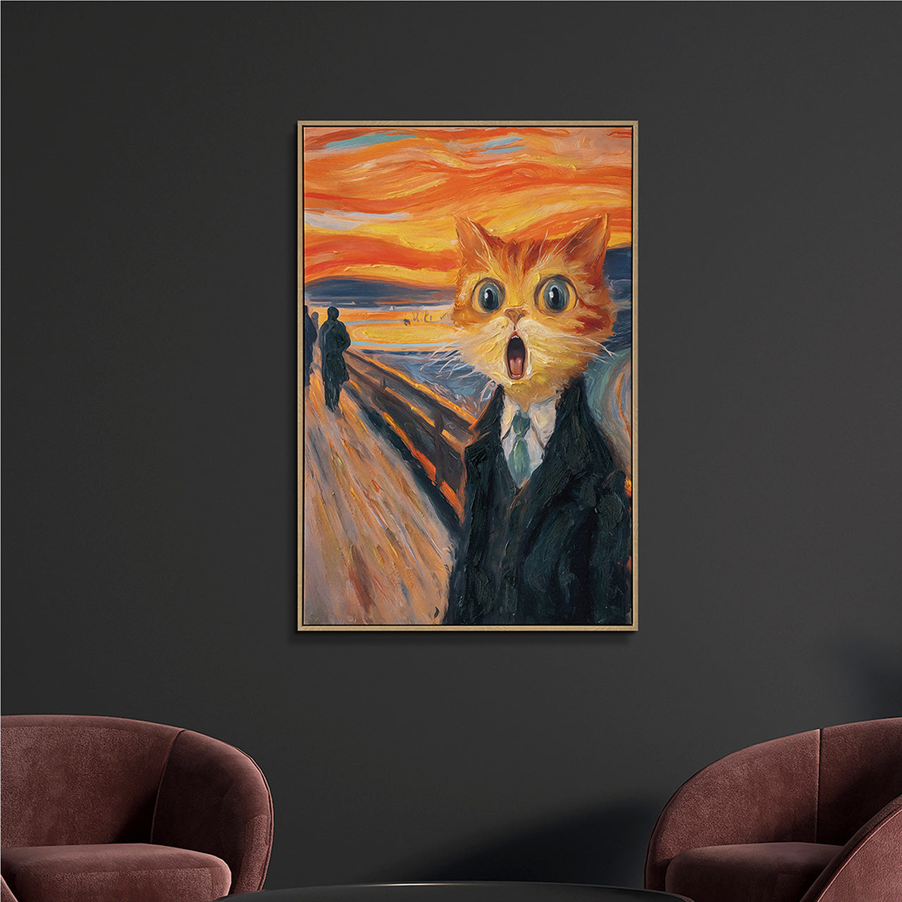 Gemälde The Cat Scream