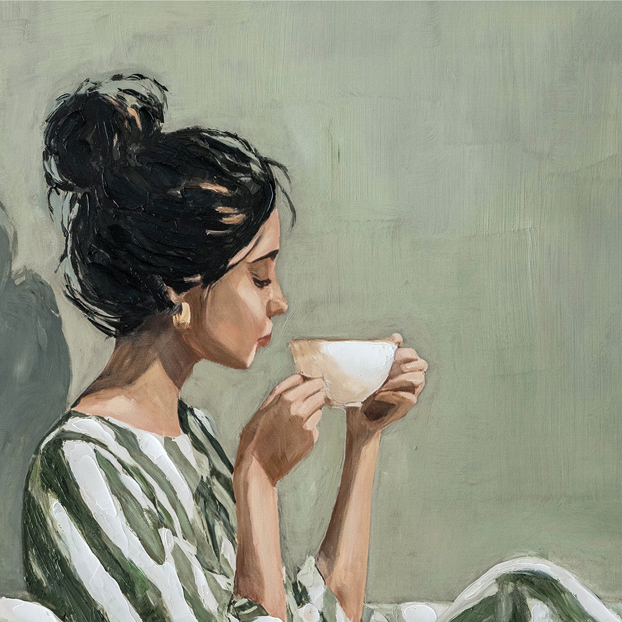 Gemälde Tea Time Elegance