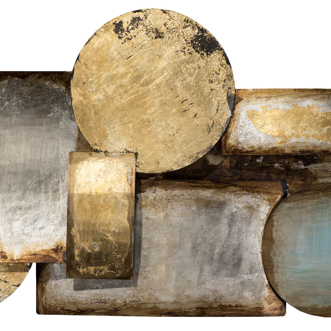 Gemälde Metallische Verwirrung
