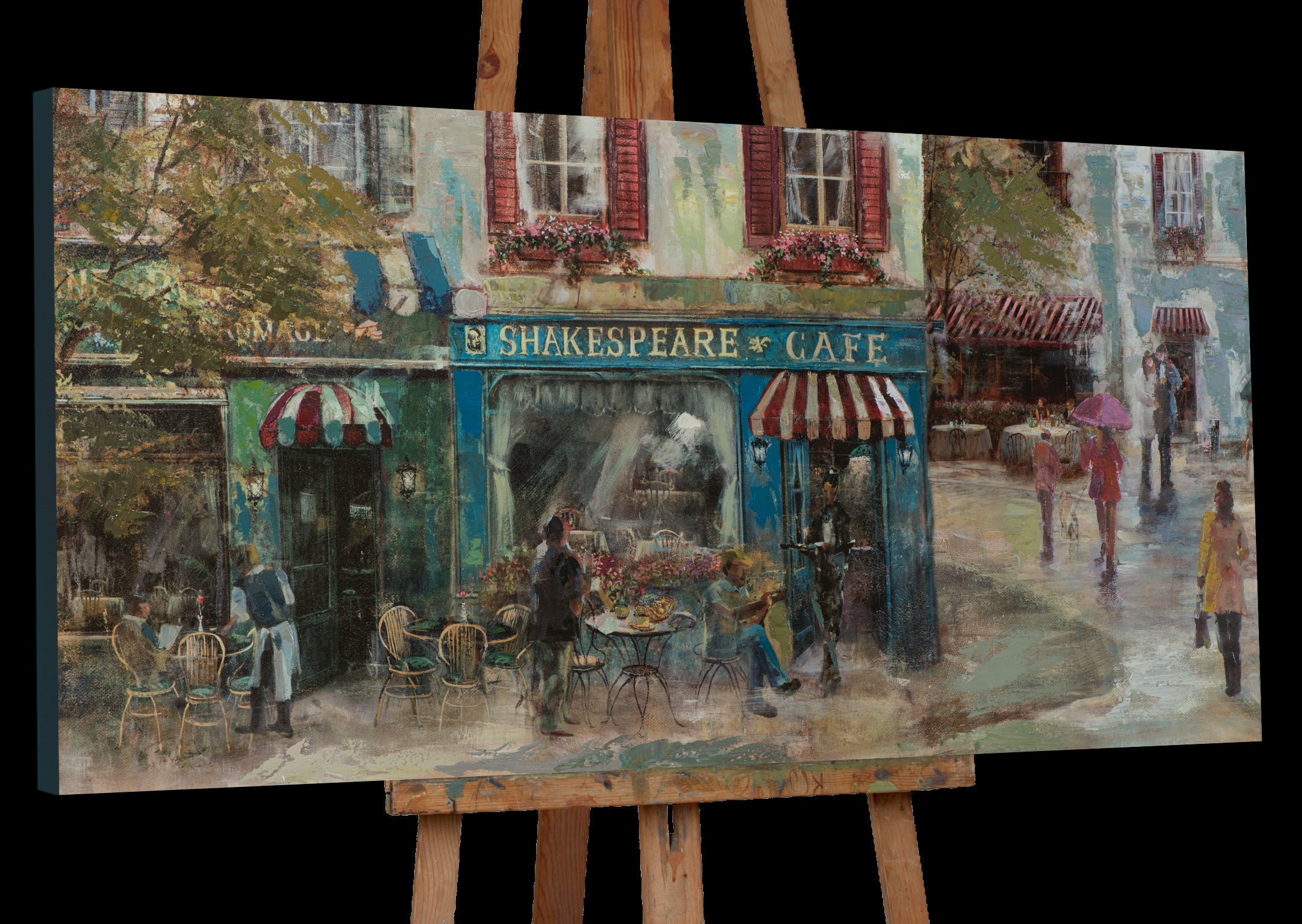 Gemälde Shakespeare Café