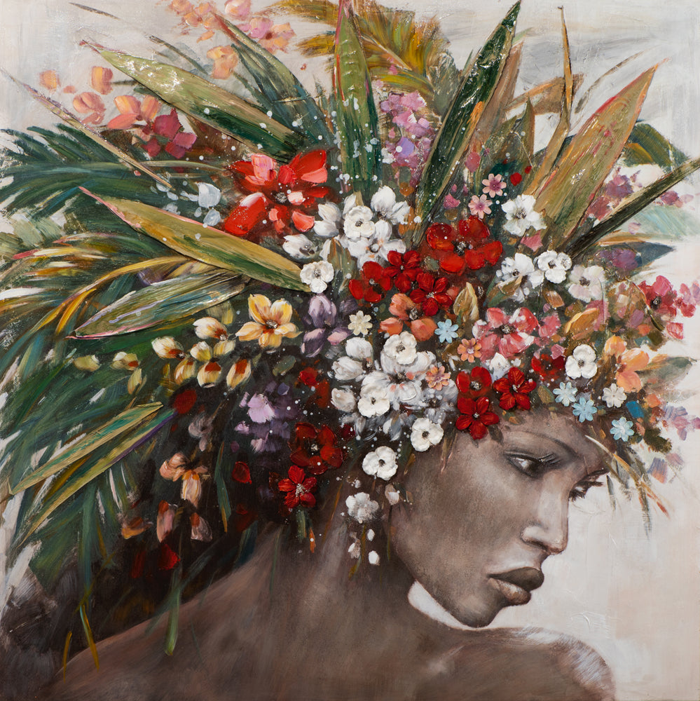 Painting Caribbean Beauty with Flowers