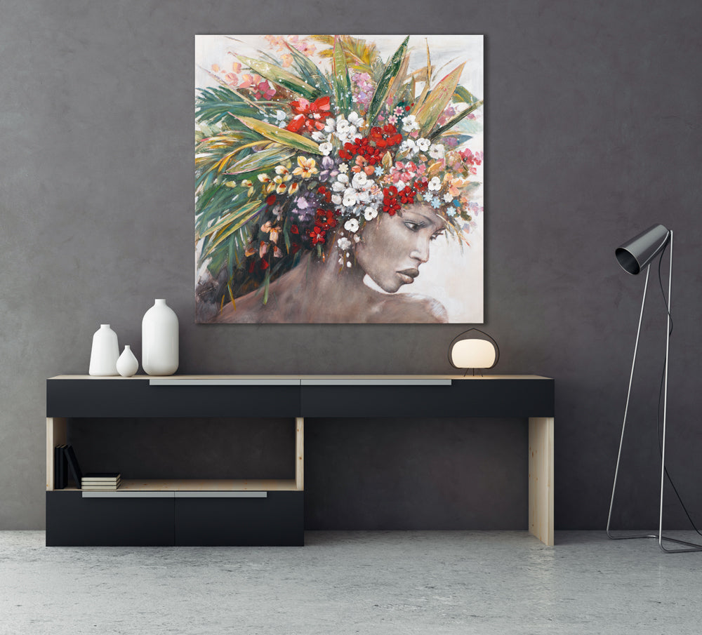Painting Caribbean Beauty with Flowers