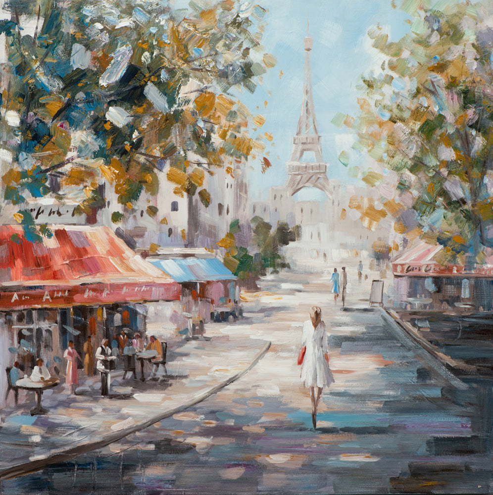 painting Walk in Paris